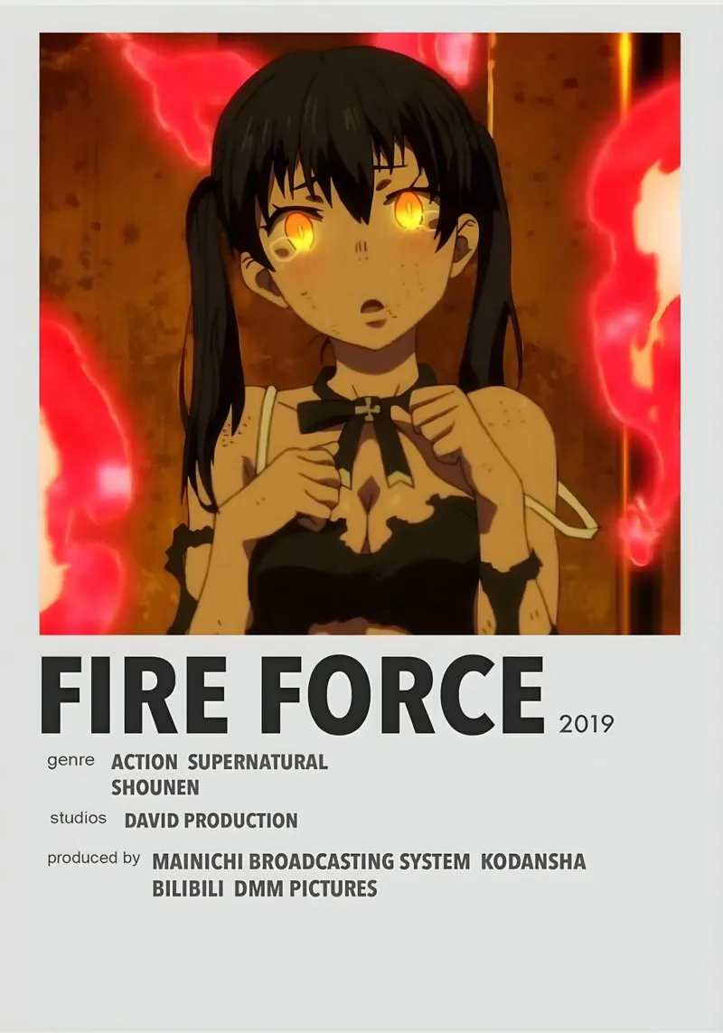 FIRE FORCE 2019 pellicola backlit da Totoya