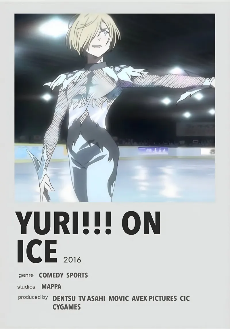 YURI!!! ON ICE  2016 pellicola backlit da Totoya