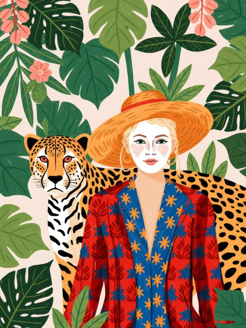 Exotic Jungle Majesty forex plate by Silent Hue