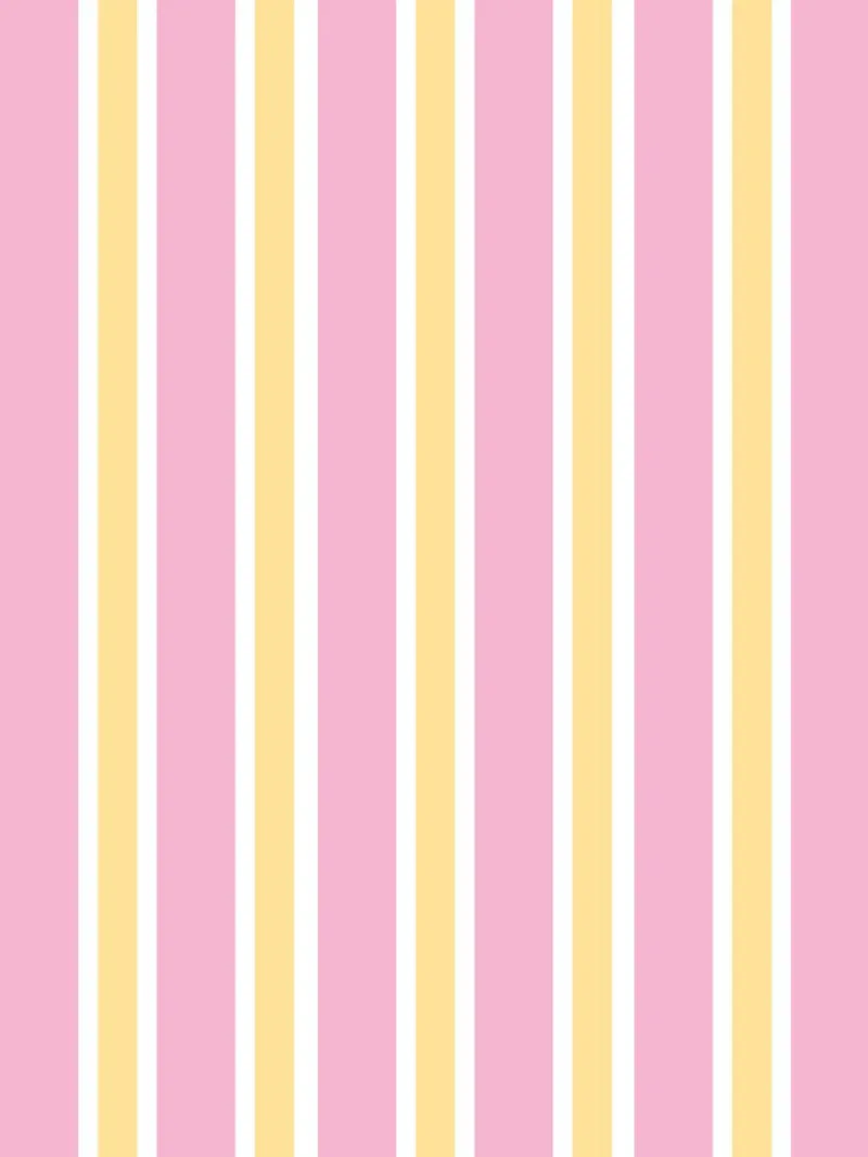 Strisce rosa e gialle poster da janamossmann