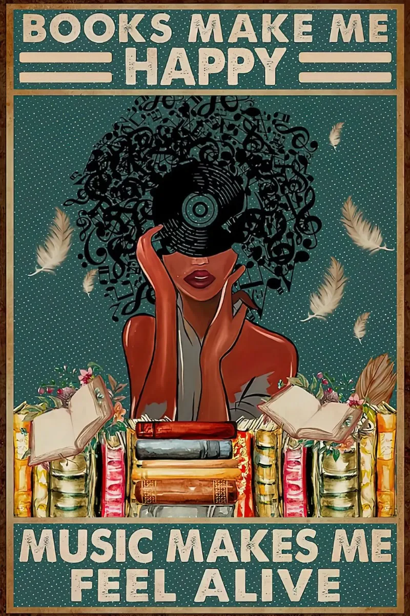 Shepard fairey Libro Rendimi felice pellicola backlit da American Poster
