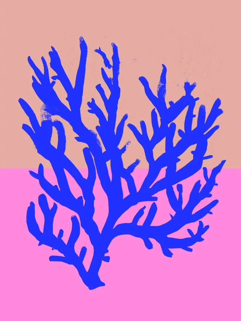 Blue Coral No 02 pellicola backlit da treechild