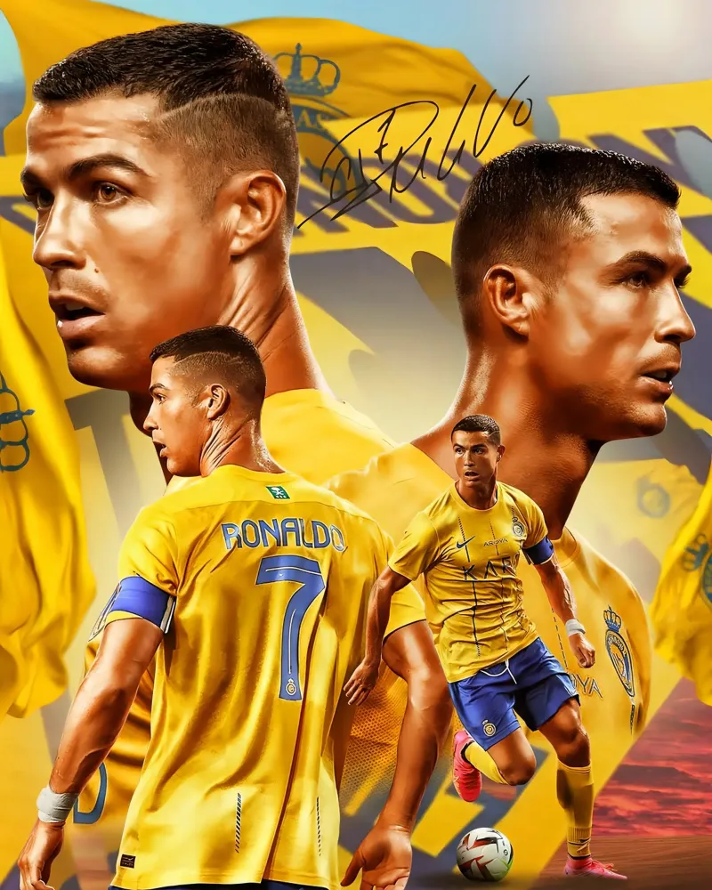 Cristiano Ronaldo poster da Indah Creative