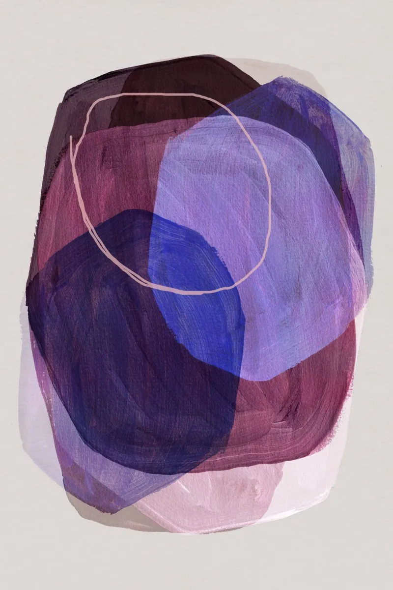 Painted Shapes 6 plexiglass da Mareike Böhmer