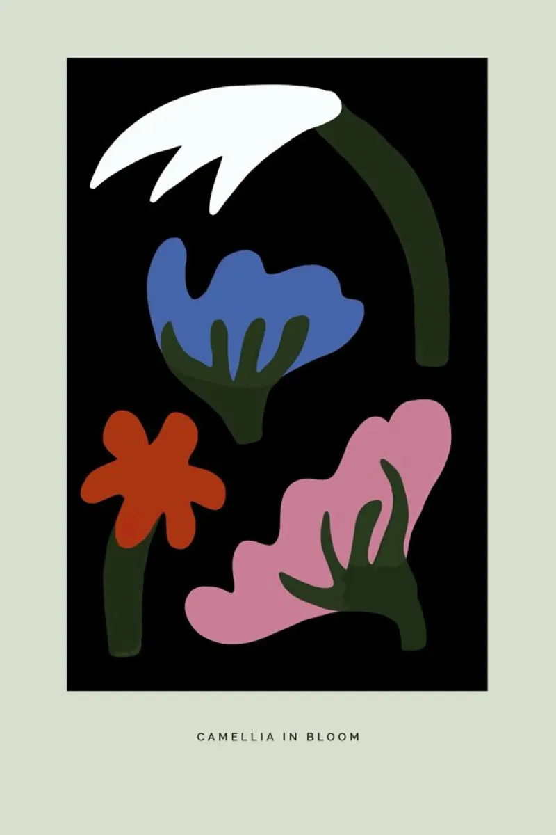 Camellia In Bloom II poster da Studio One