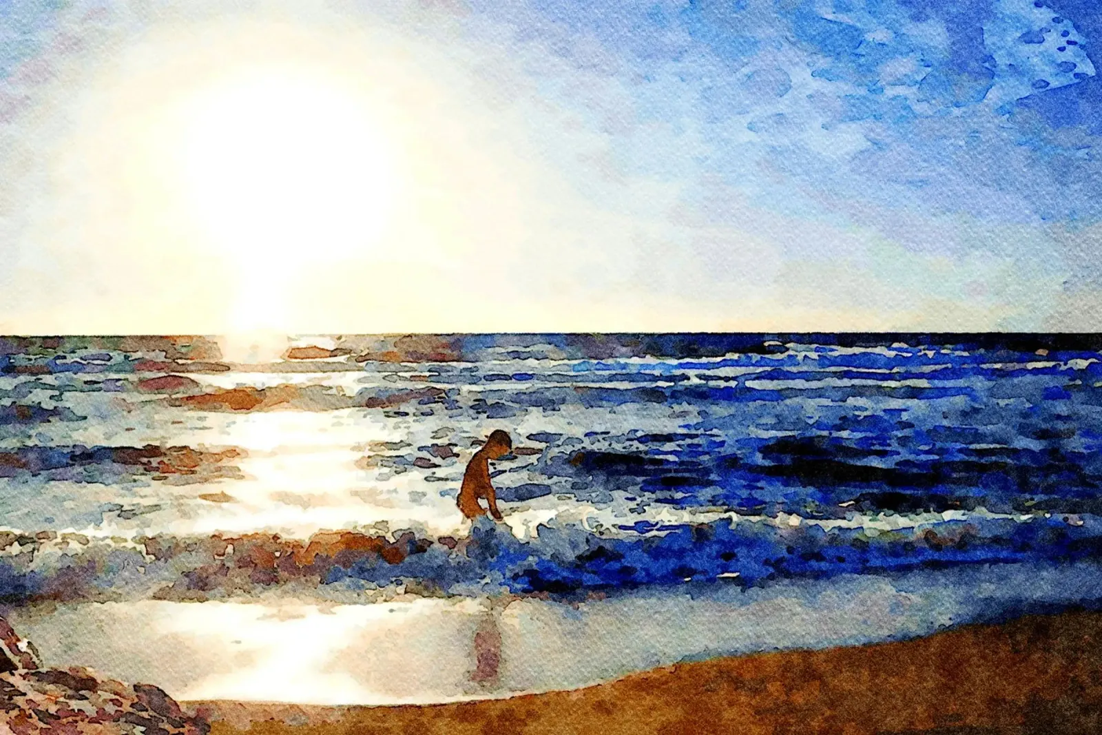 Il mare poster da Massimo Frascogna