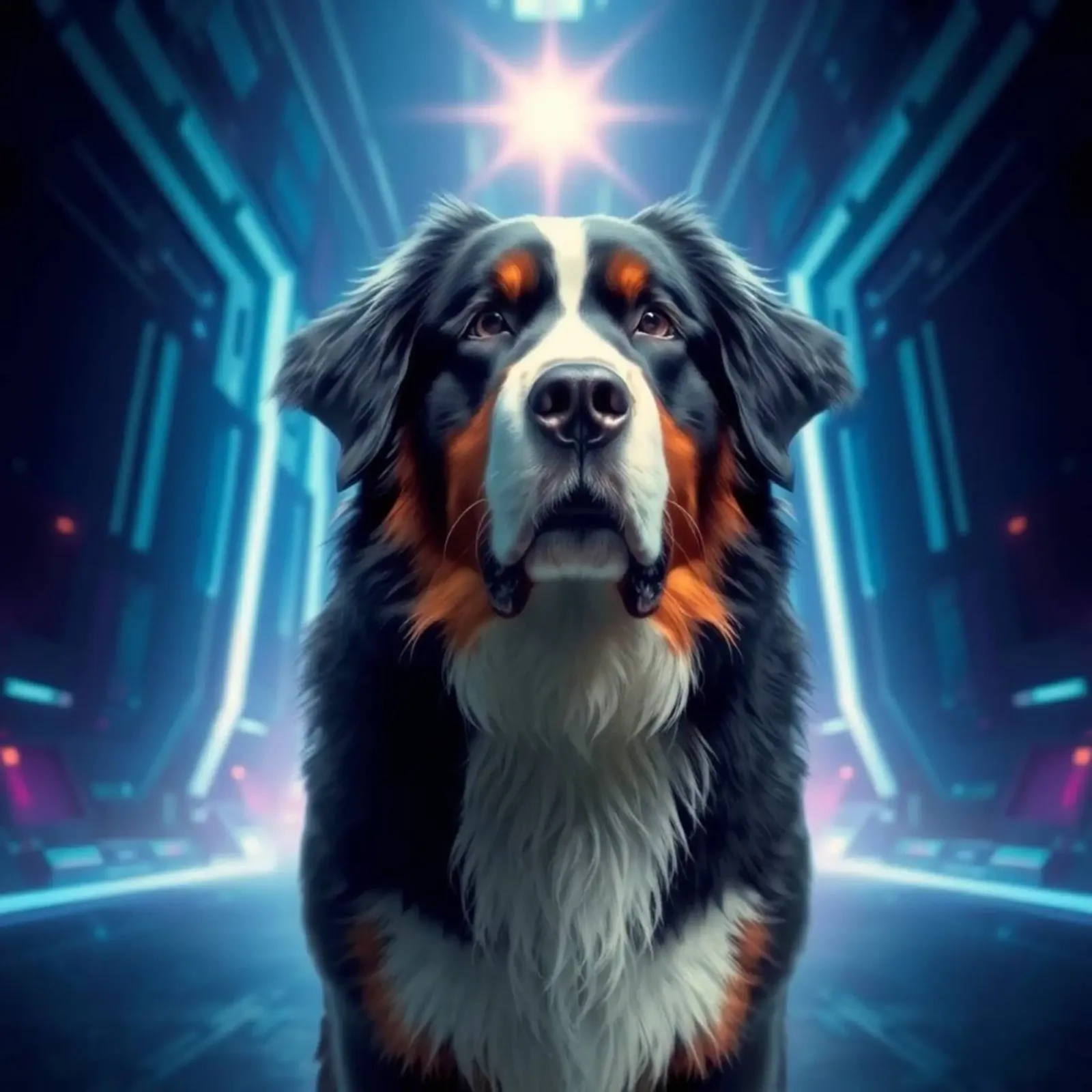 Bellissimo cane da montagna bernese #37 poster da Yumis.Beargang.and.Me