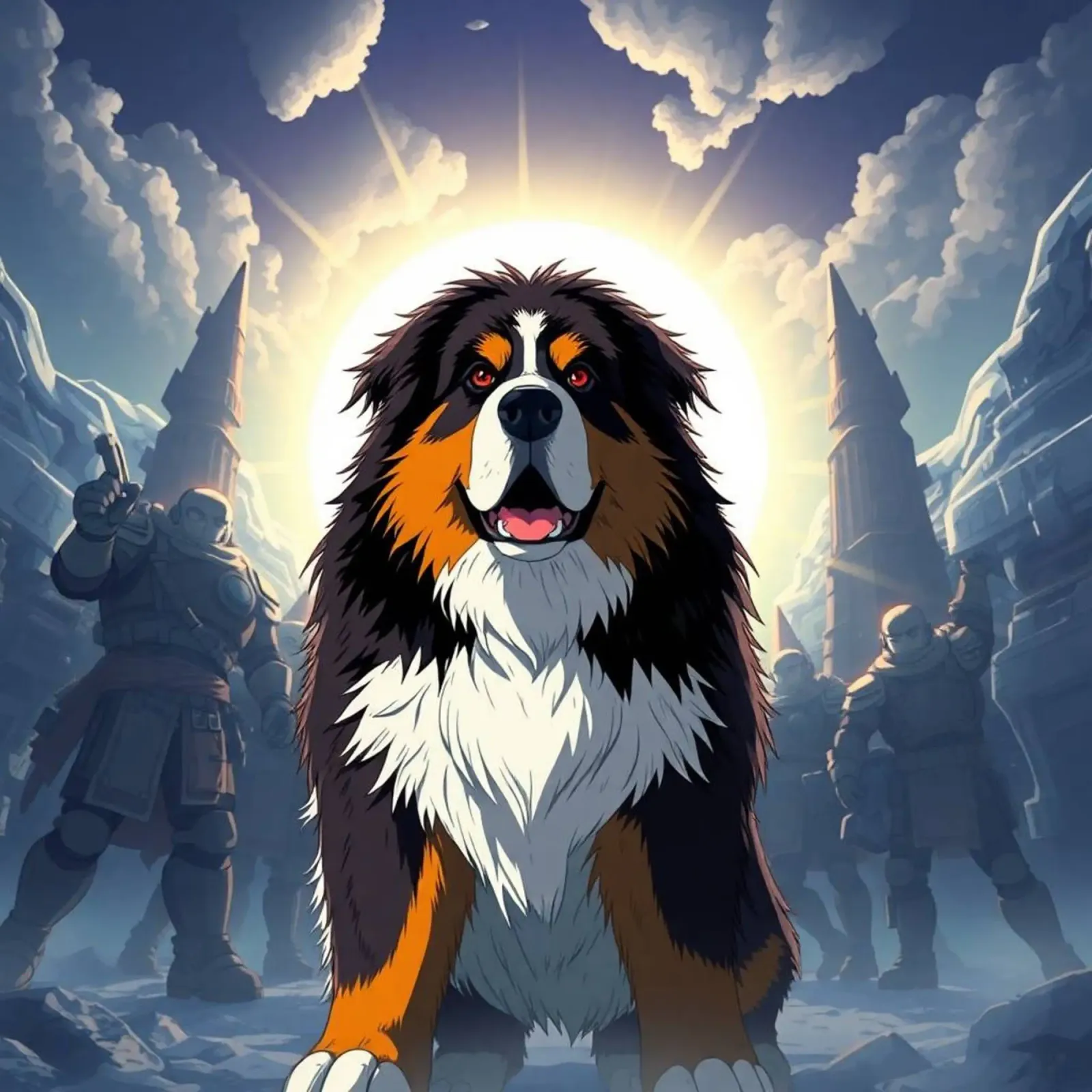 Bellissimo cane da montagna bernese #40 poster da Yumis.Beargang.and.Me