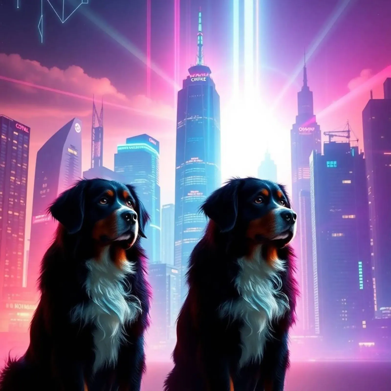 Bellissimo cane da montagna bernese #50 poster da Yumis.Beargang.and.Me