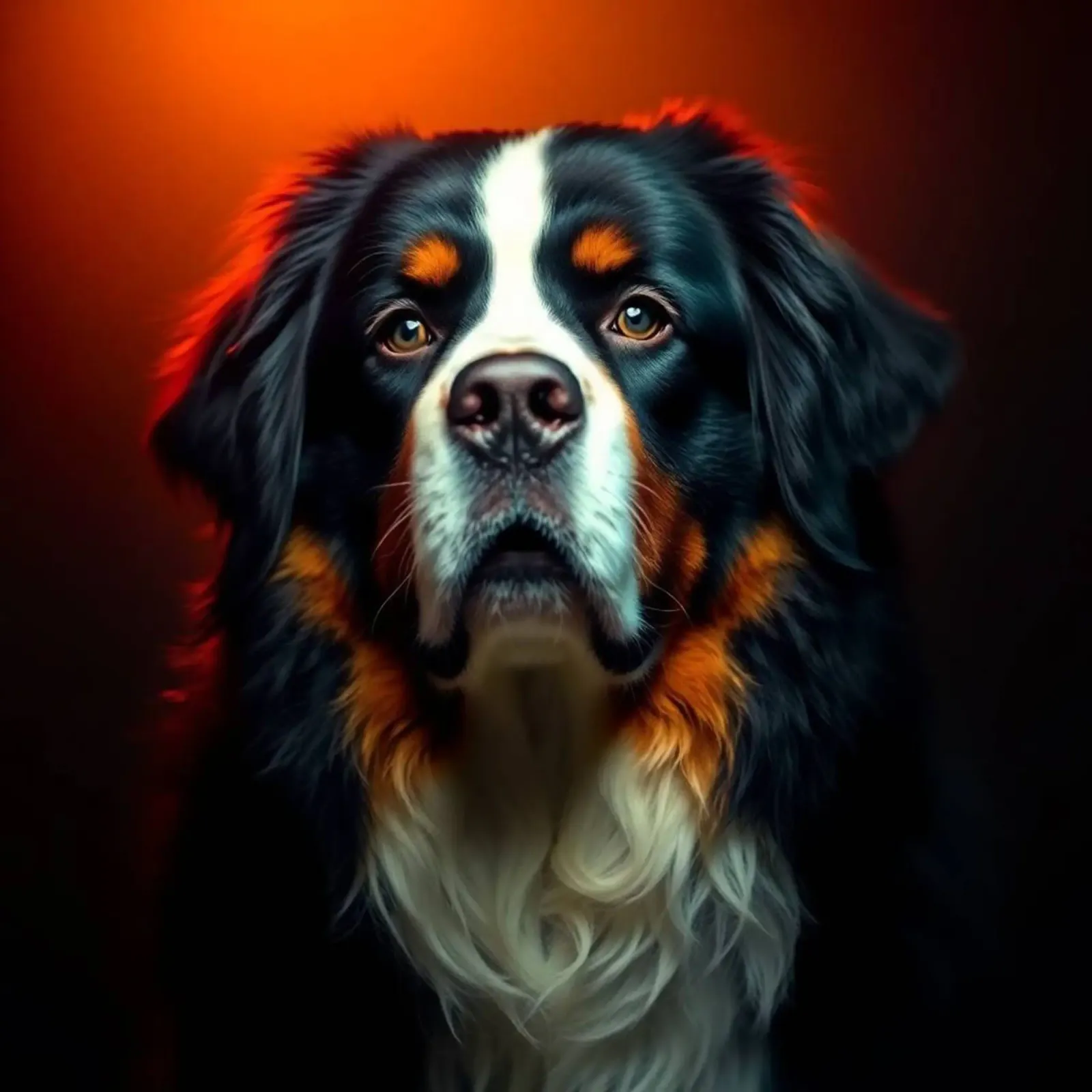 Bellissimo cane da montagna bernese #52 poster da Yumis.Beargang.and.Me