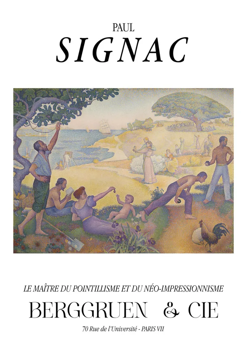 Paul Signac Harmonie Utopia Pointillisme Meester Berggruen hahnemühle van NorwesClub