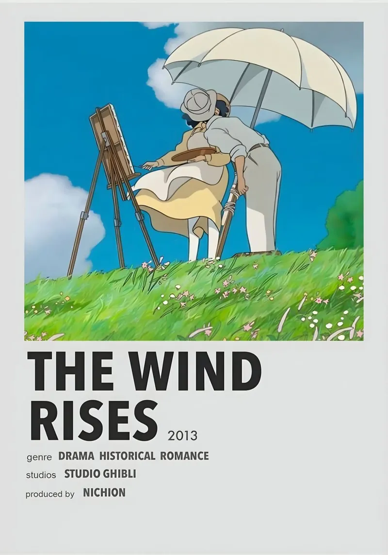 THE WIND RISES 2013 pellicola backlit da Totoya