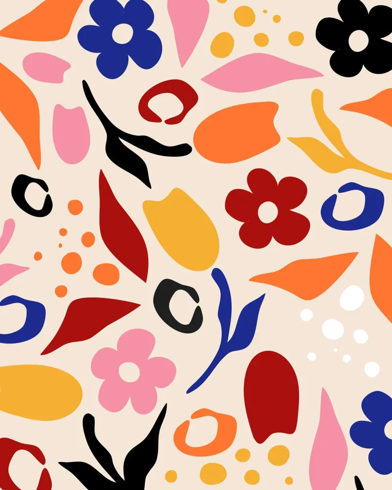 Swaying Petals, Rustling Leaves canvas by Kintsugi99