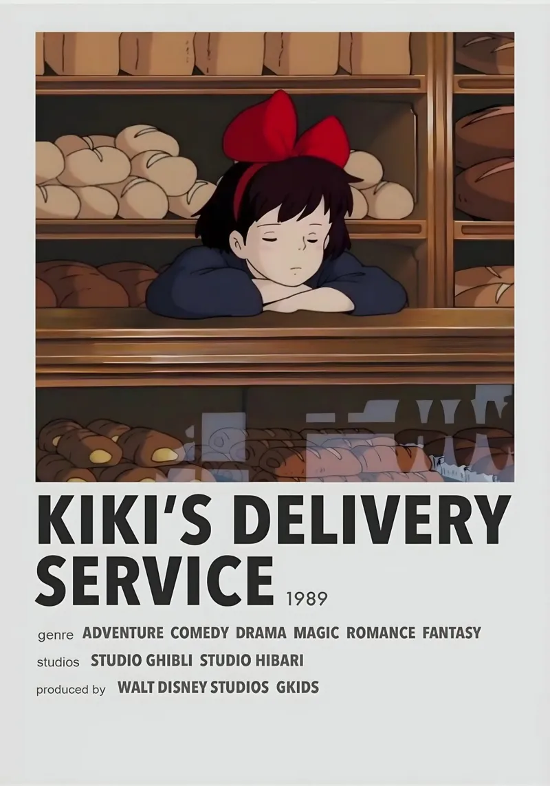 KIKI'S DELIVERY SERVICE  1989 poster da Totoya