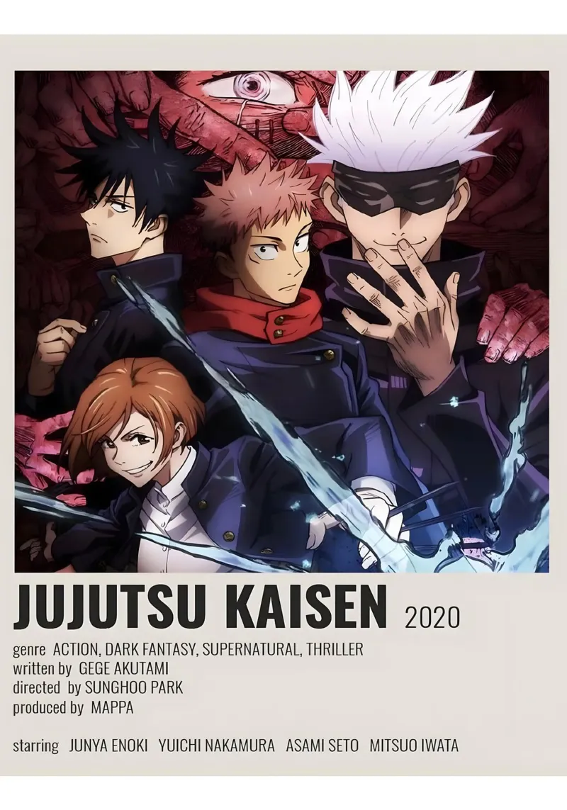 JUJUTSU KAISEN 2020 pellicola backlit da Totoya