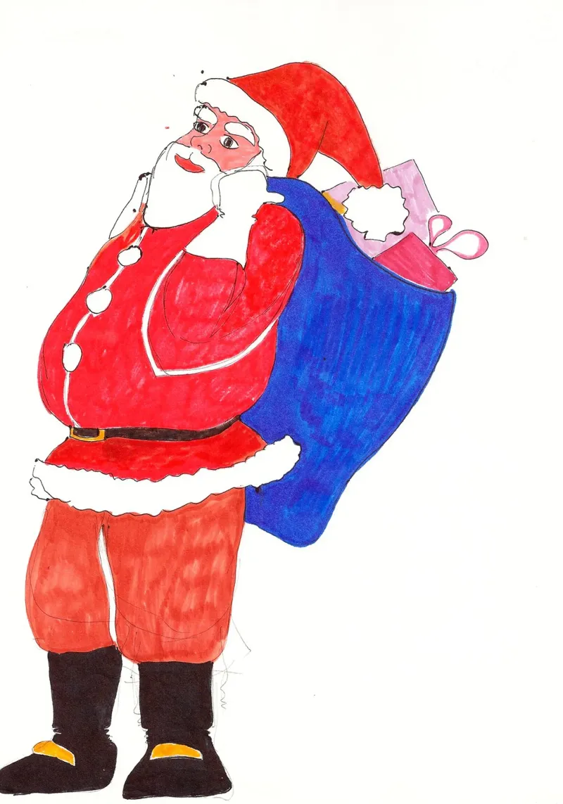 Weihnachten Hahnemühle von Massimo Frascogna
