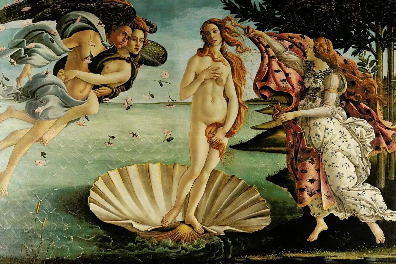 Botticelli - The Birth of Venus carta hahnemühle da Vintage by JUNIQE
