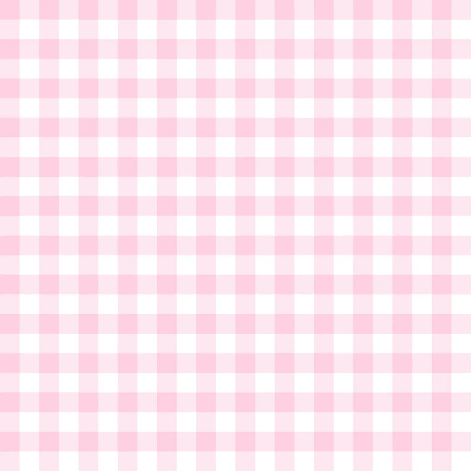 Pastellrosa Gingham Poster von Happy Littles