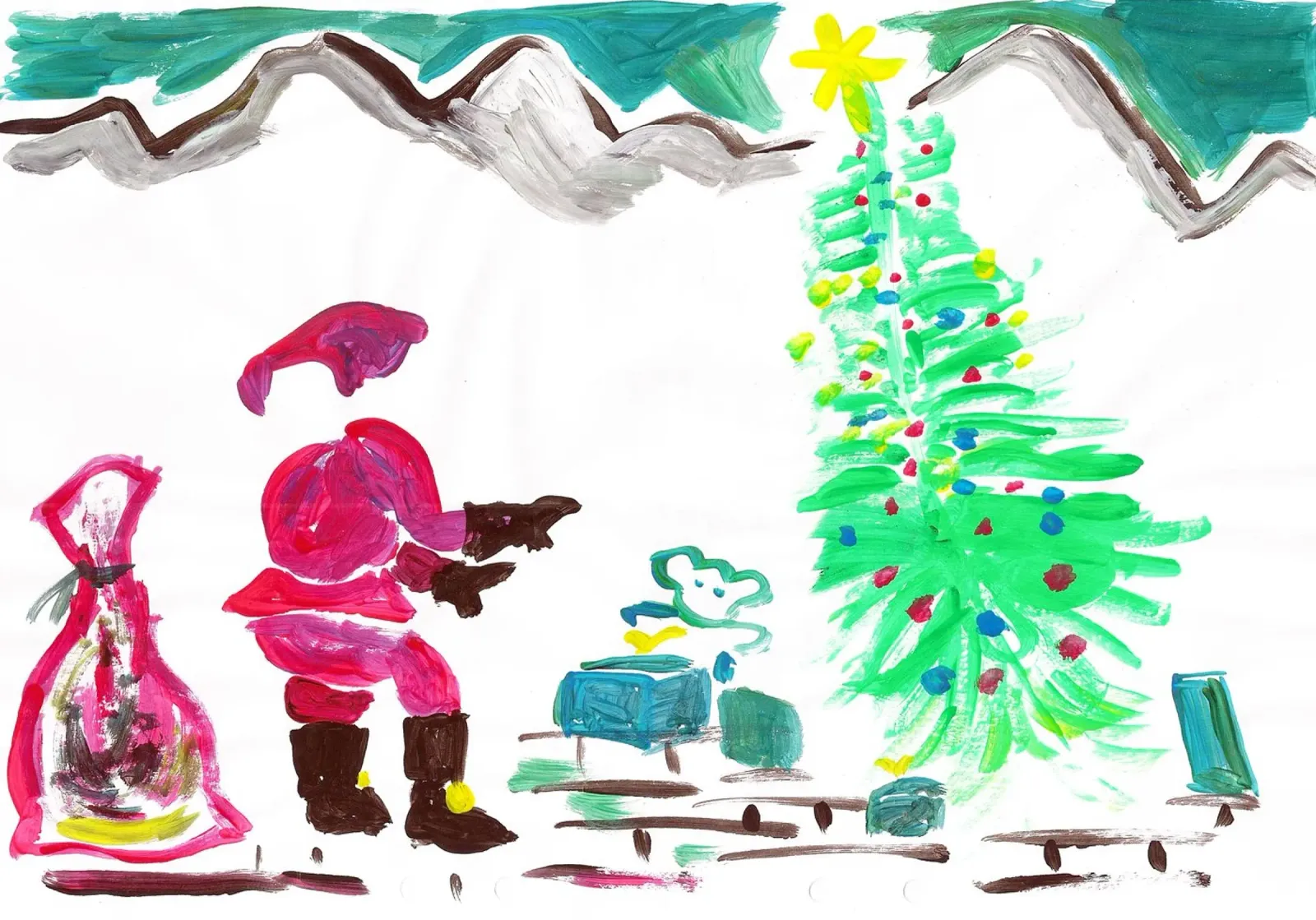 Natale pellicola backlit da Massimo Frascogna