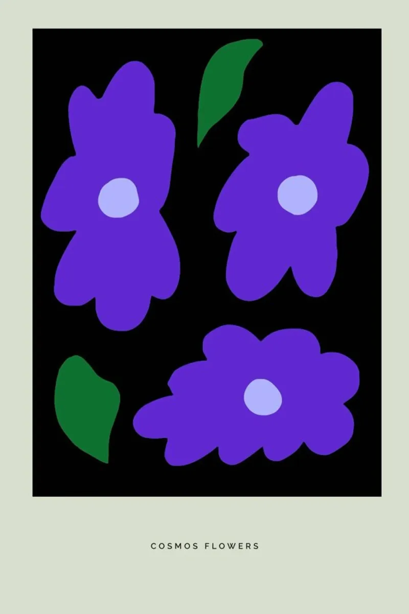 Cosmos Flowers hahnemühle by Studio One