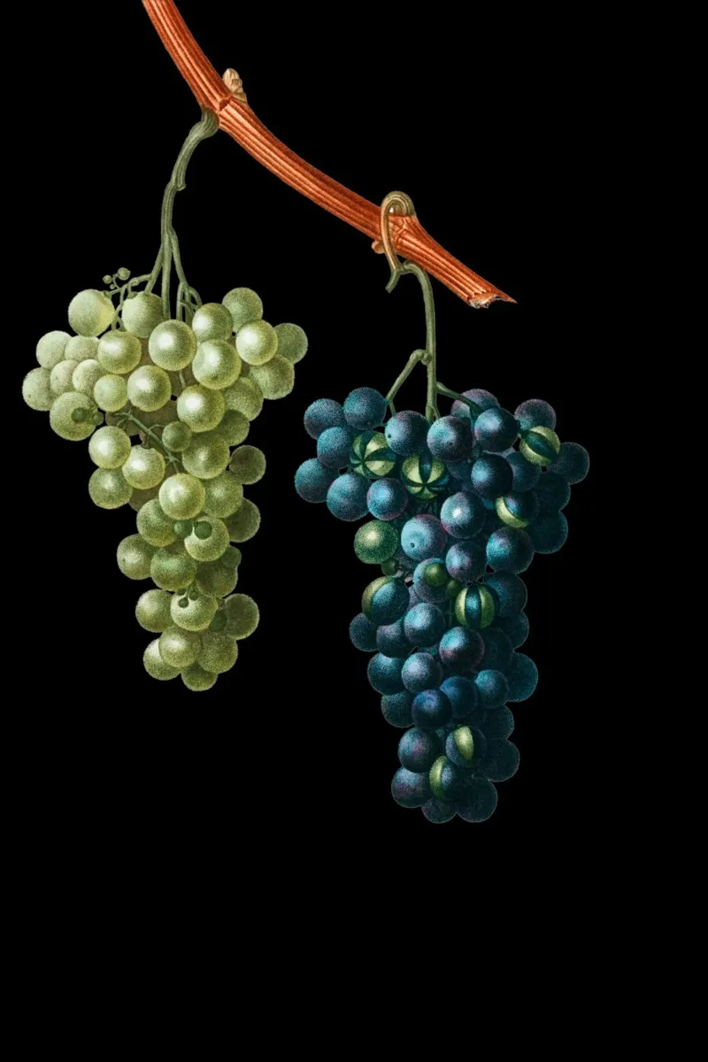 Wein Trauben tela da Second Canvas