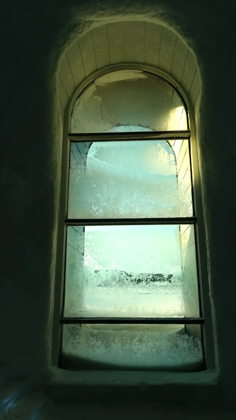 Winter backlit film by Massimo Frascogna