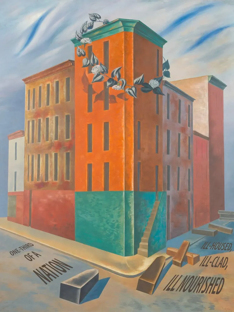 One Third of a Nation by O. Louis Guglielmi carta hahnemühle da fanny-bianca