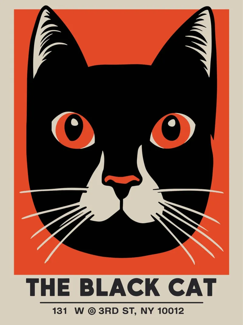 the black cat pellicola backlit da ramosashop