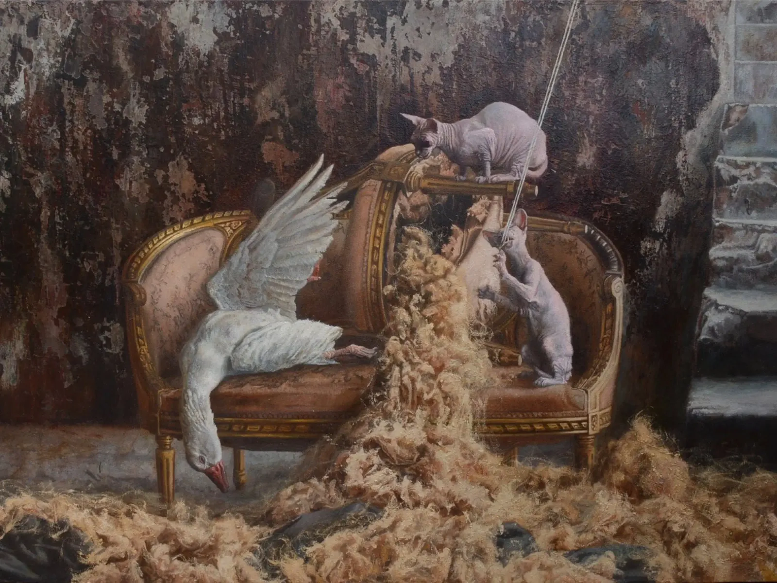 Holländischer Keller Hahnemühle von Birgitart