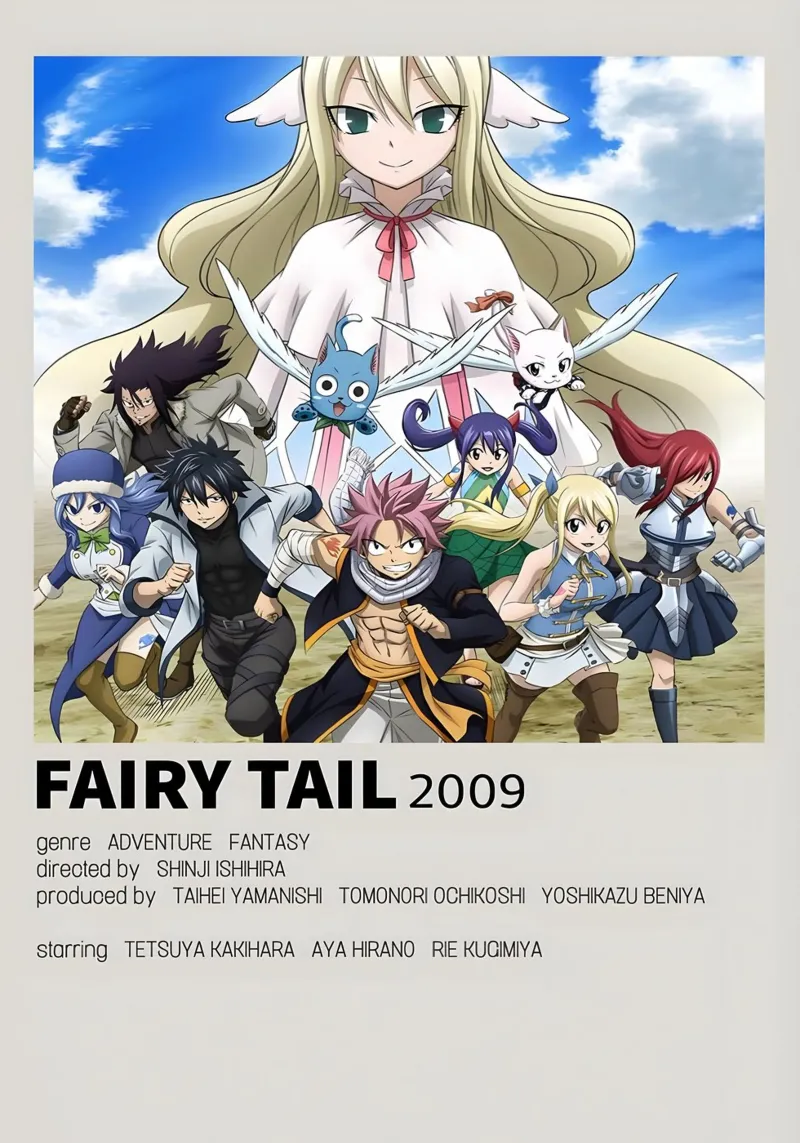FAIRY TAIL 2009 carta hahnemühle da Totoya