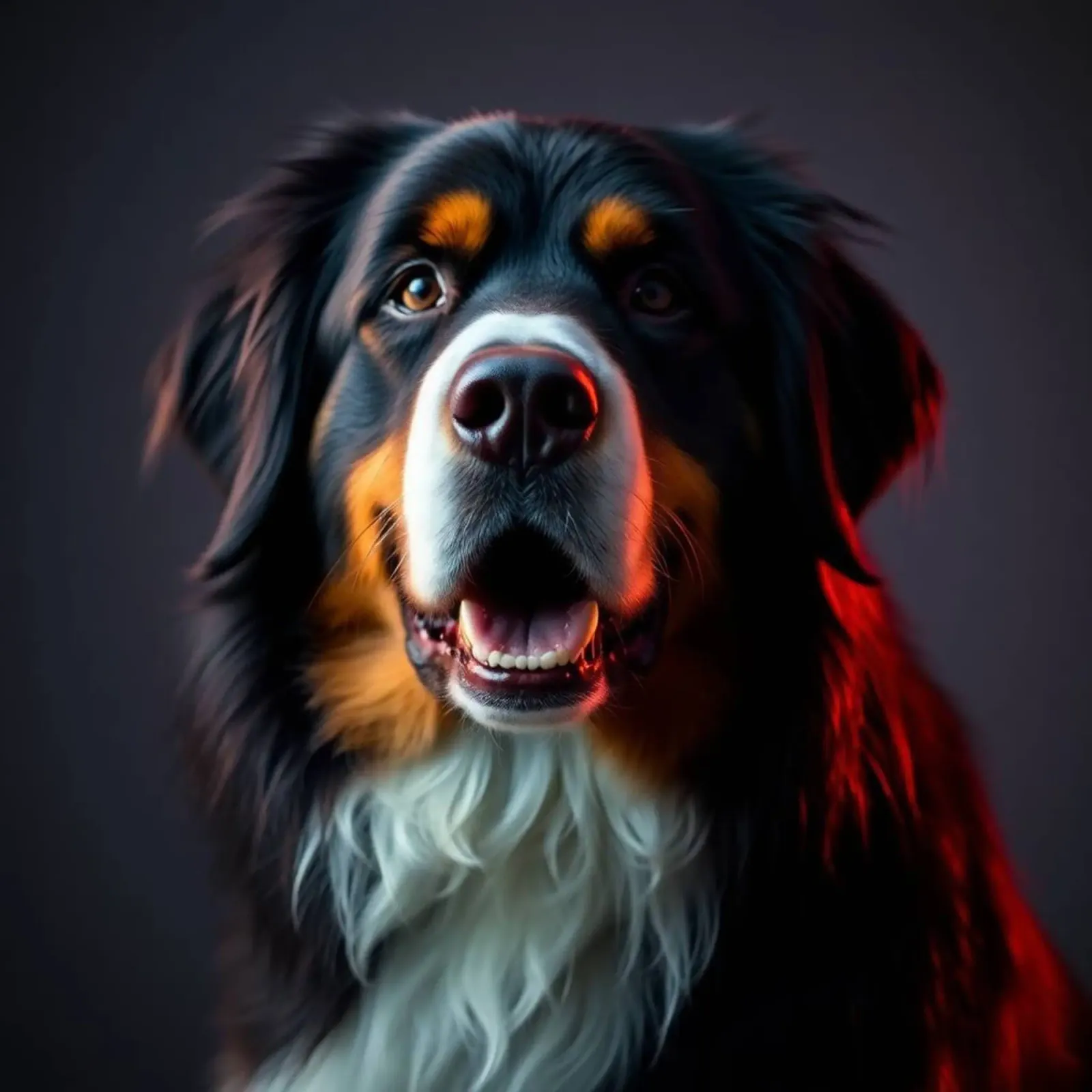 Bellissimo cane da montagna bernese #67 pellicola backlit da Yumis.Beargang.and.Me