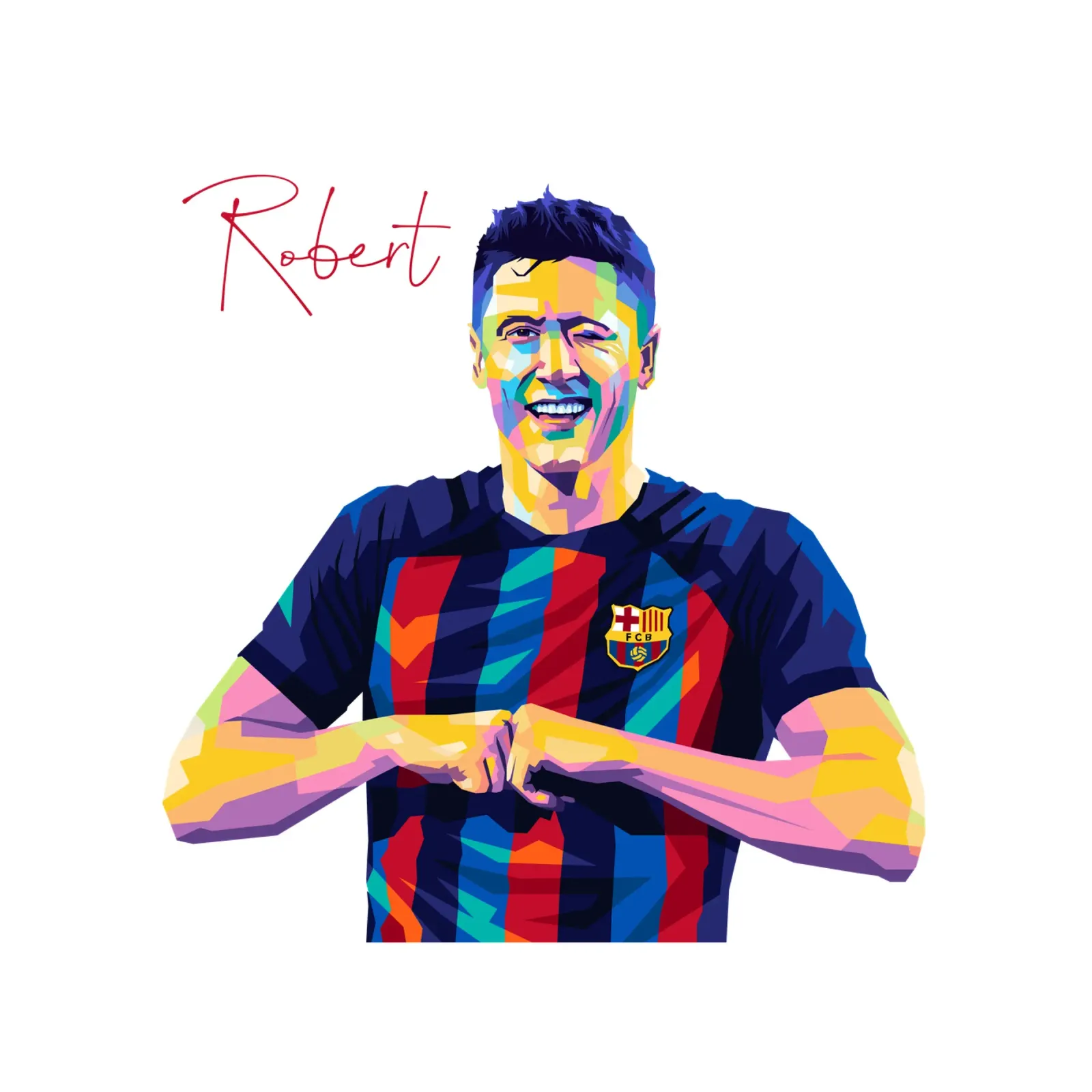 LEWANDOWSKI plexiglass da WPAP MALANG