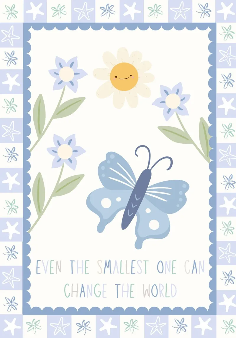 Stampa di farfalle, decorazioni per la cameretta, arte per la stanza dei giochi, poster bohémien poster da SunshinePrints