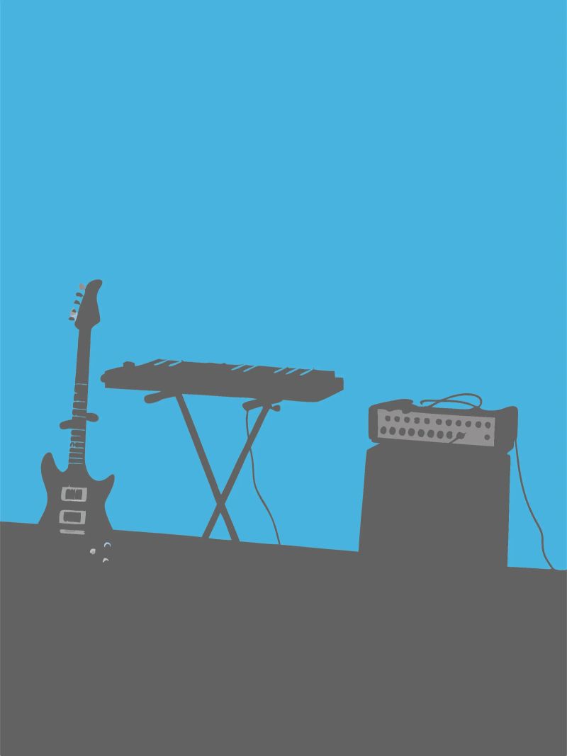 Musikinstrument Poster von MUSIC EDITION