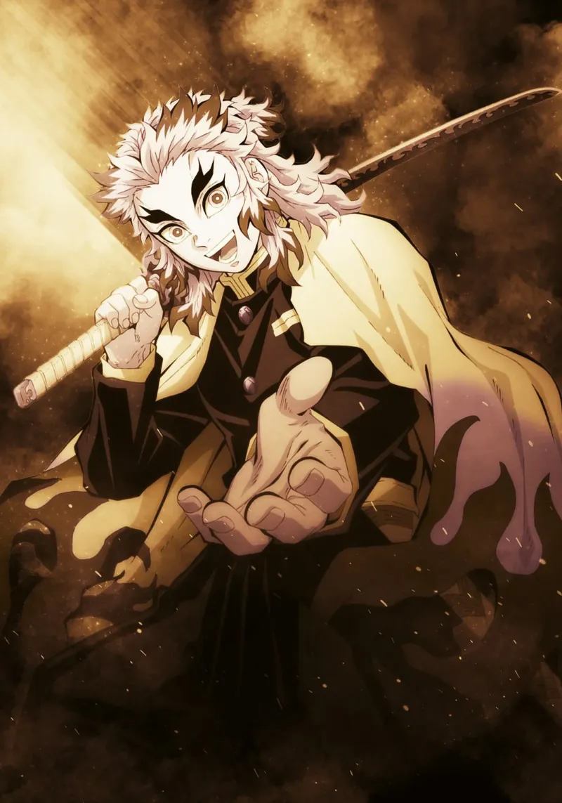 kyojuro rengoku hahnemühle by FreeArtStudio