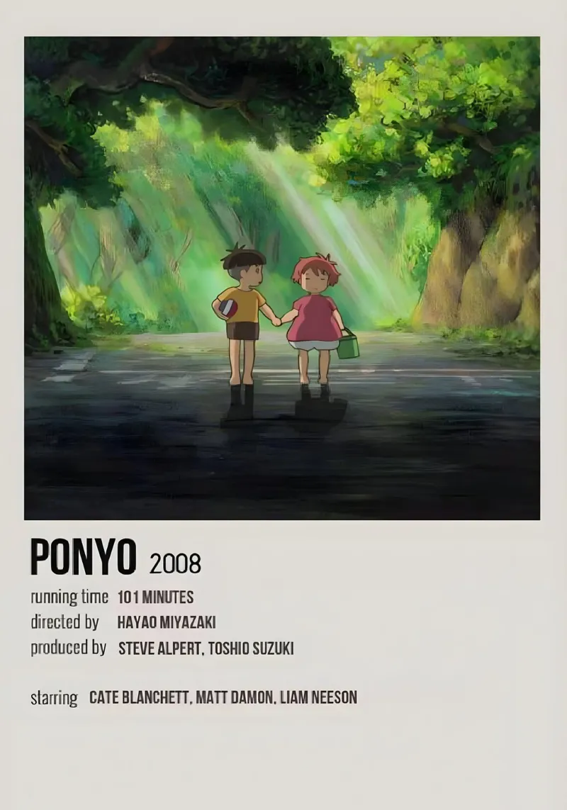 PONYO 2008 pellicola backlit da Totoya