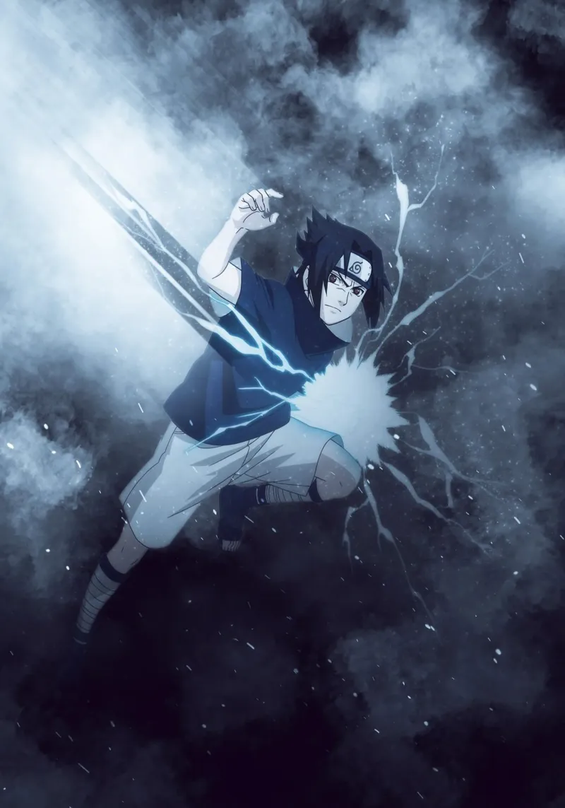 sasuke pellicola backlit da FreeArtStudio