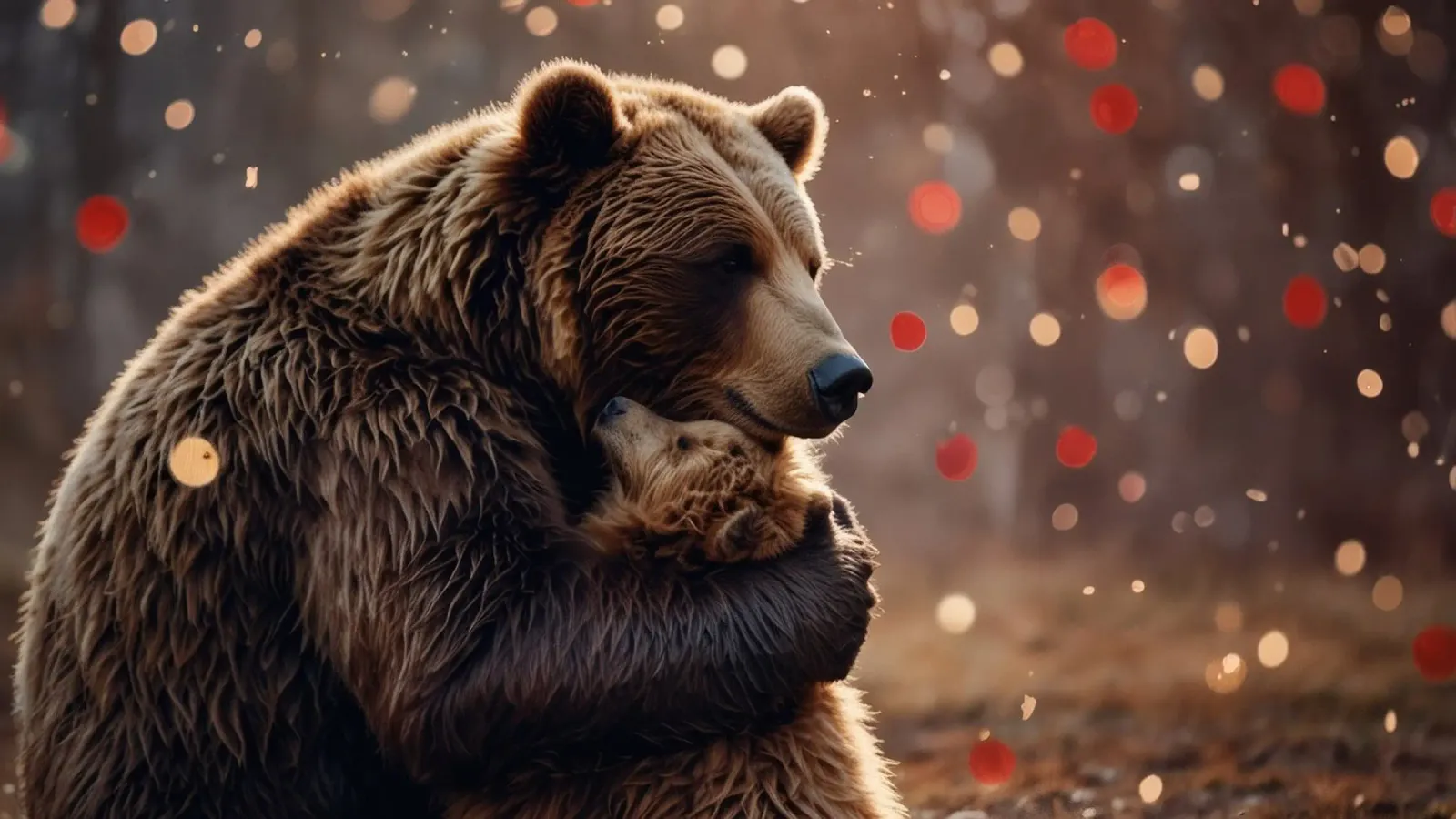 Orso emotivo plexiglass da DesignDoodle