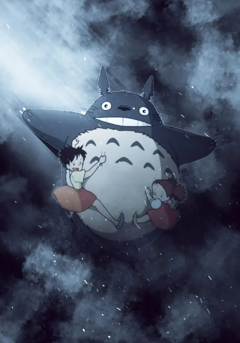 my neighbor totoro pellicola backlit da FreeArtStudio