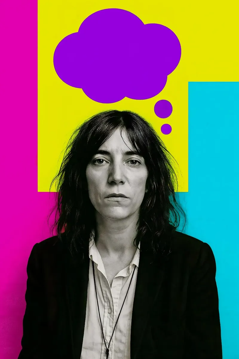 Patti’s Headspace poster con telaio in legno da CNTRL