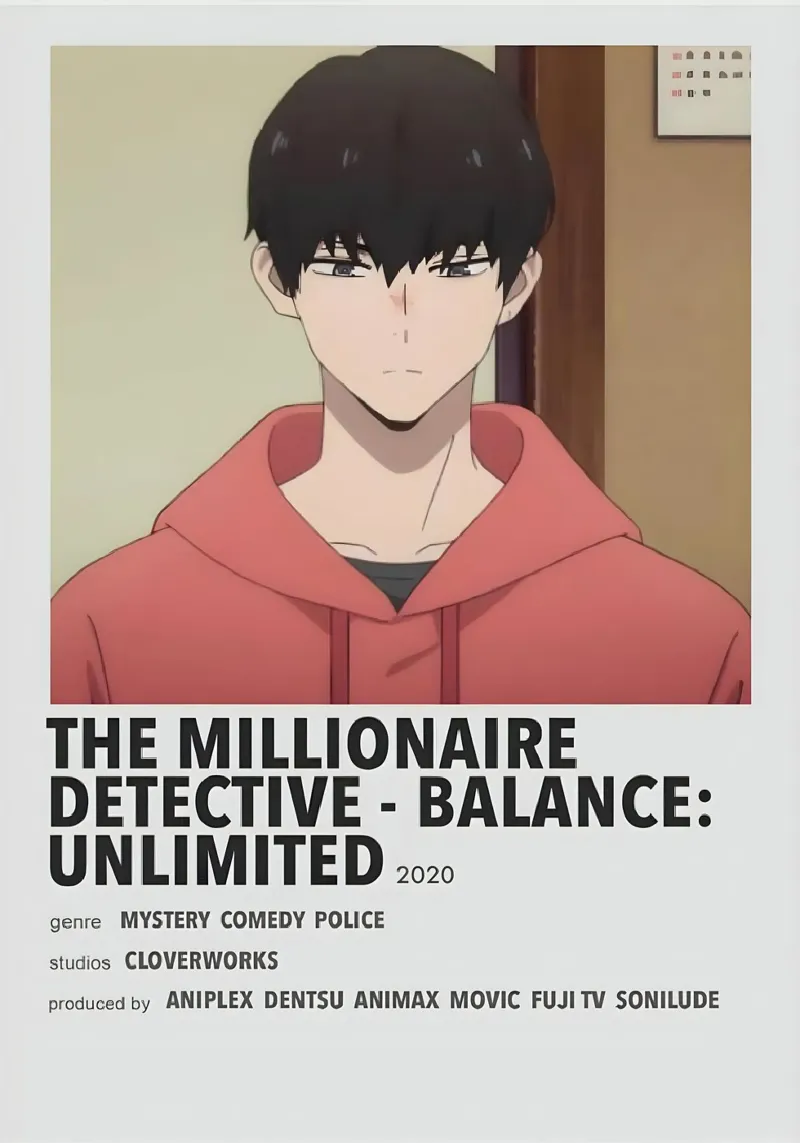 THE MILLIONAIRE DETECTIVE - BALANCE UNLIMITED 2020 pellicola backlit da Totoya