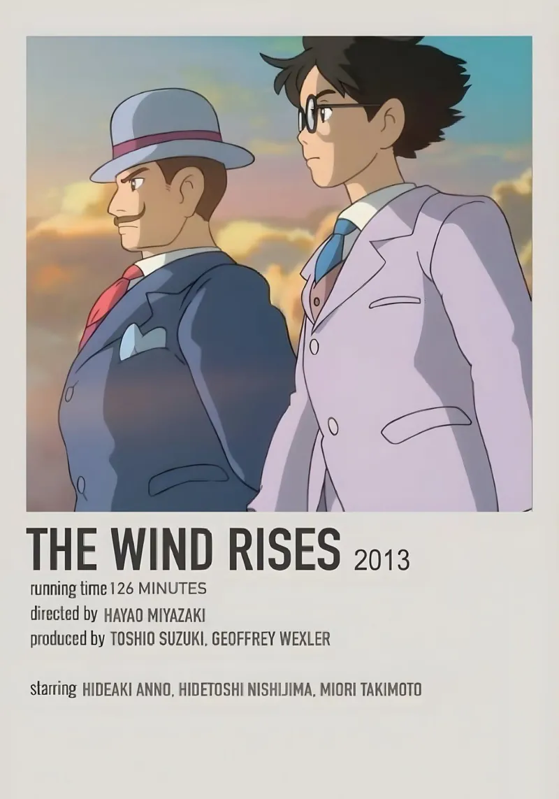 THE WIND RISES  2013 pellicola backlit da Totoya