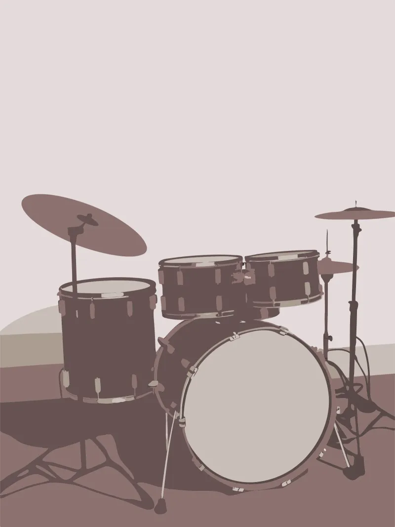 Batteria pellicola backlit da MUSIC EDITION