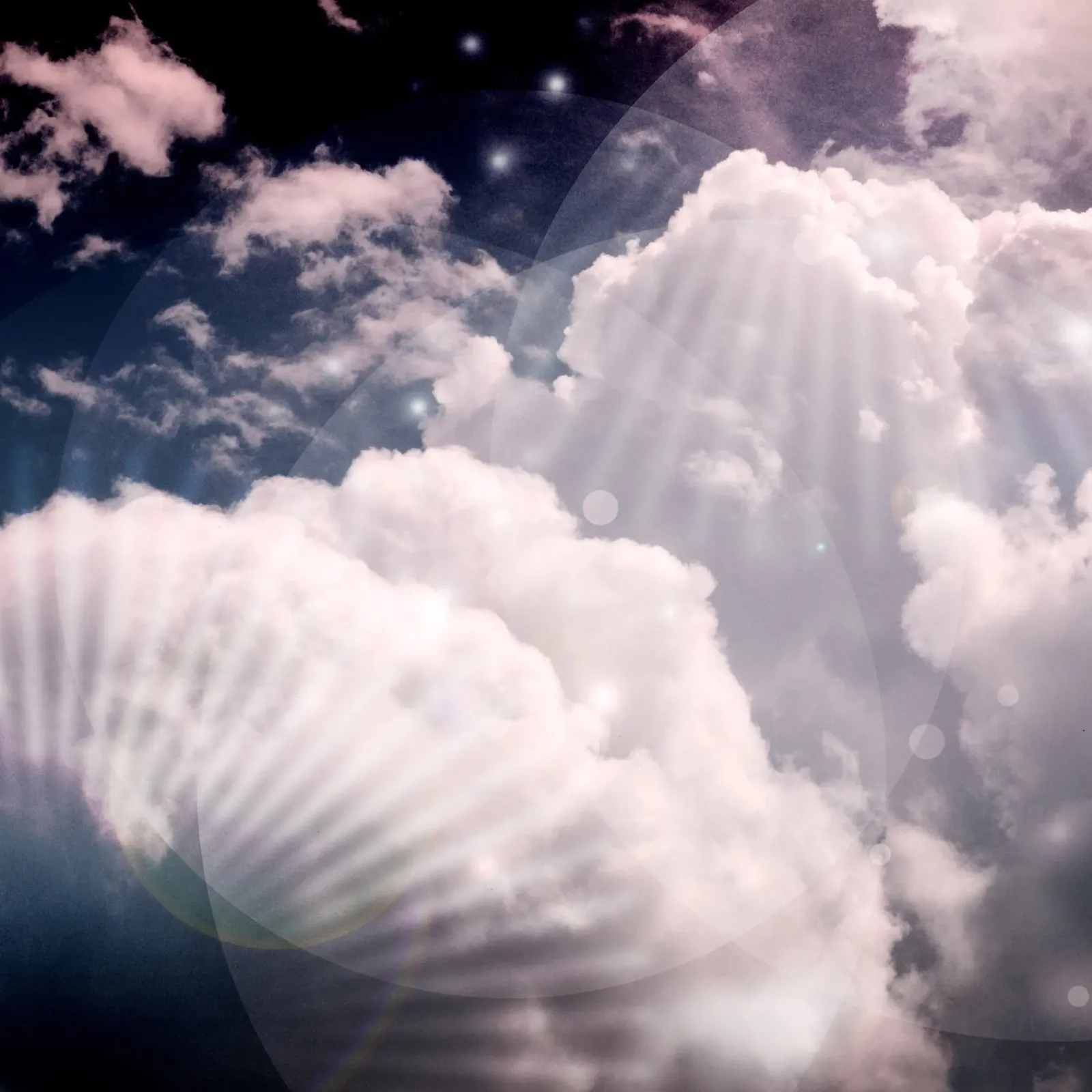 Cielo, striato di raggi di sole plexiglass da NA/MO