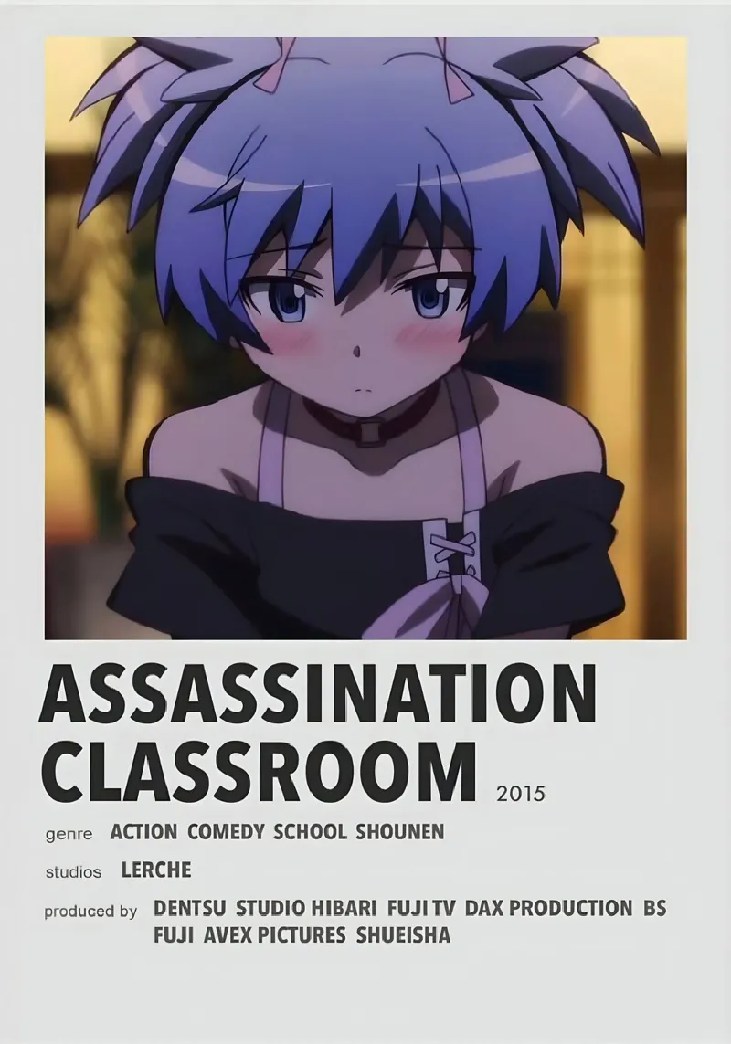 ASSASSINATION CLASSROOM  2015 pellicola backlit da Totoya