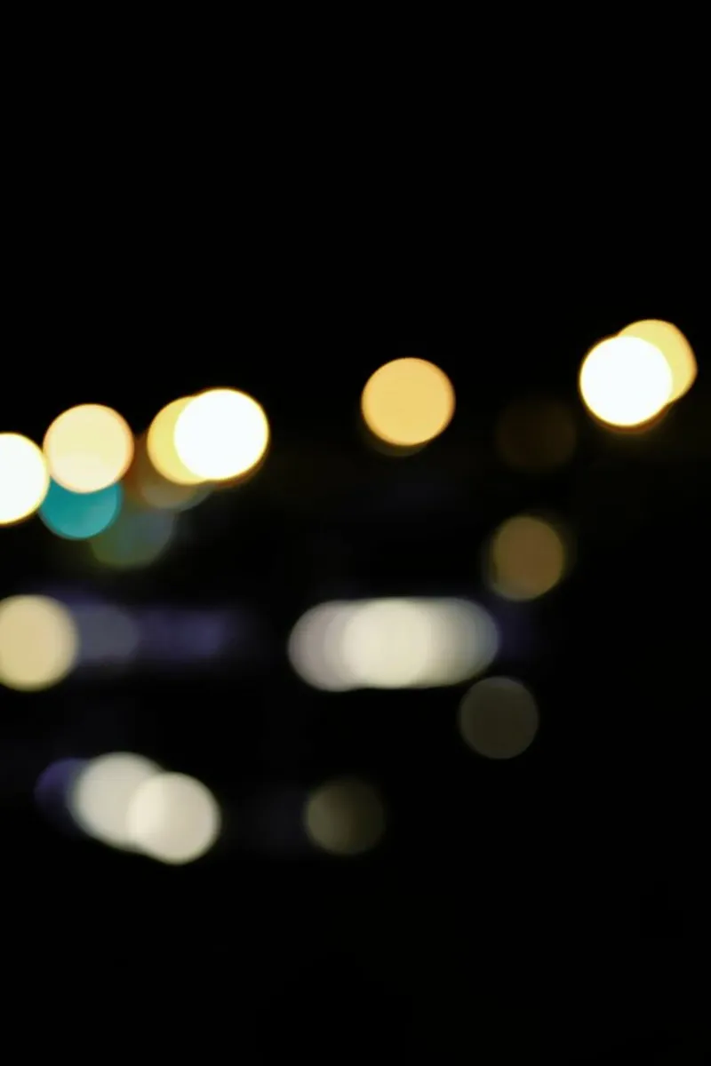 Dancing Lights 02 pellicola backlit da Shot By Clint