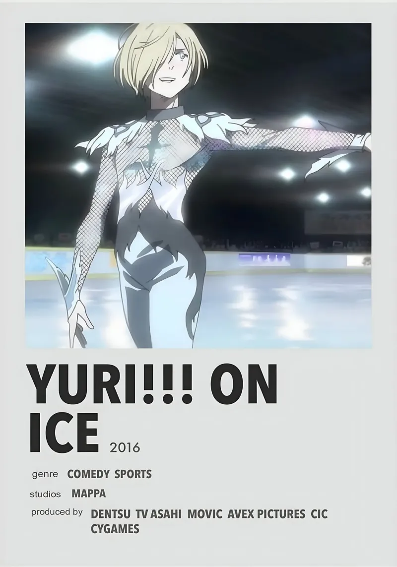YURI!!! ON ICE  2016 pellicola backlit da Totoya