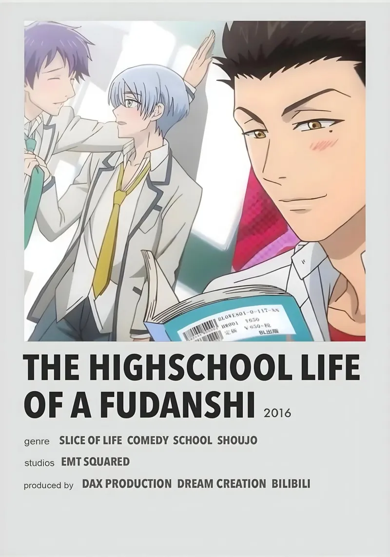 THE HIGHSCHOOL LIFE OF A FUDANSHI  2016 pellicola backlit da Totoya