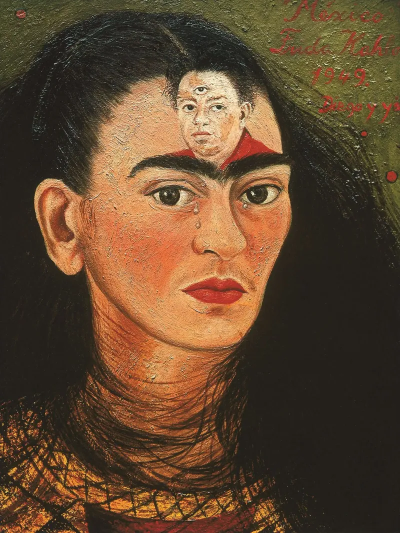 Frida Diego e io plexiglass da Popo Photograph