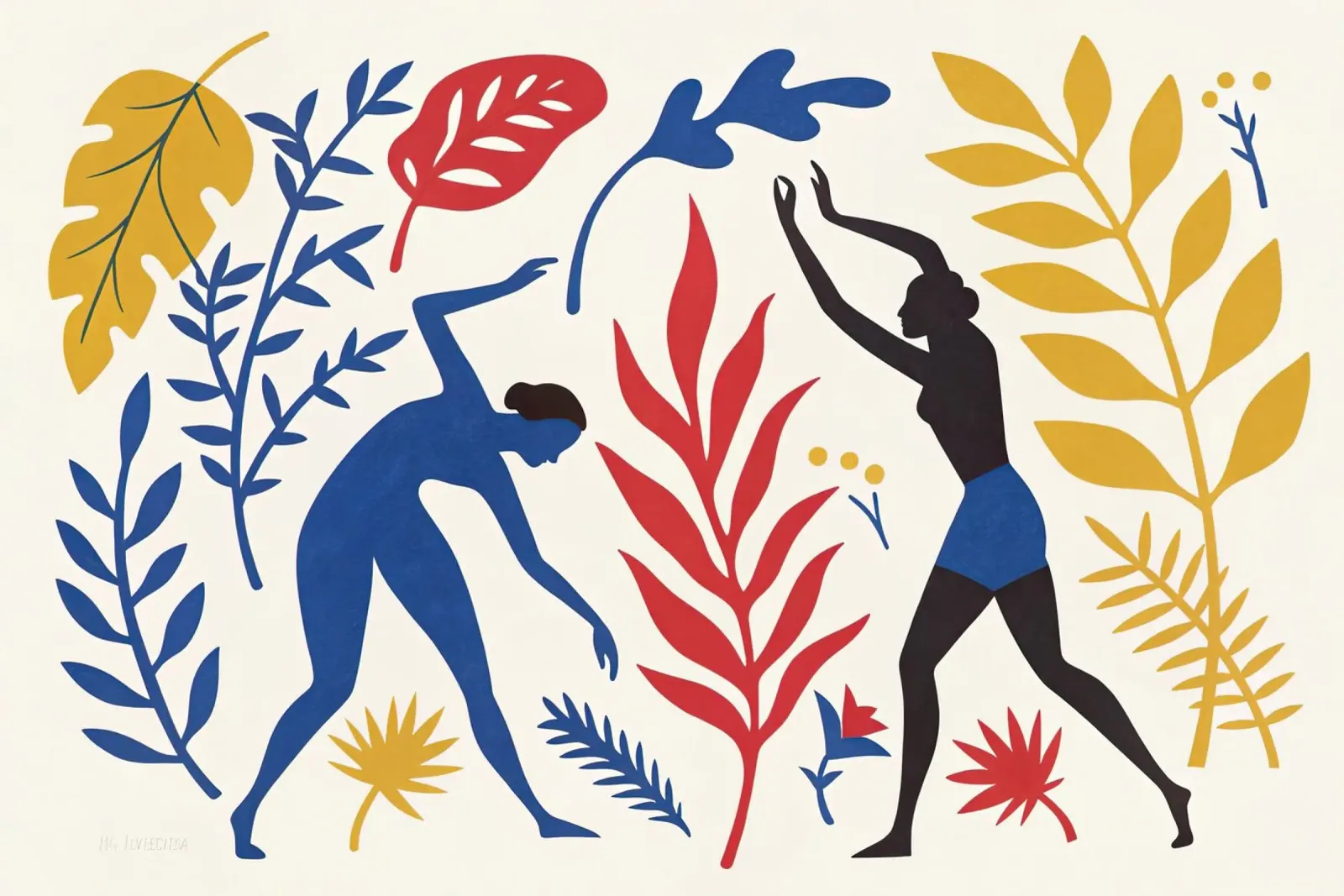 Omaggio a Matisse II pellicola backlit da Point and Art
